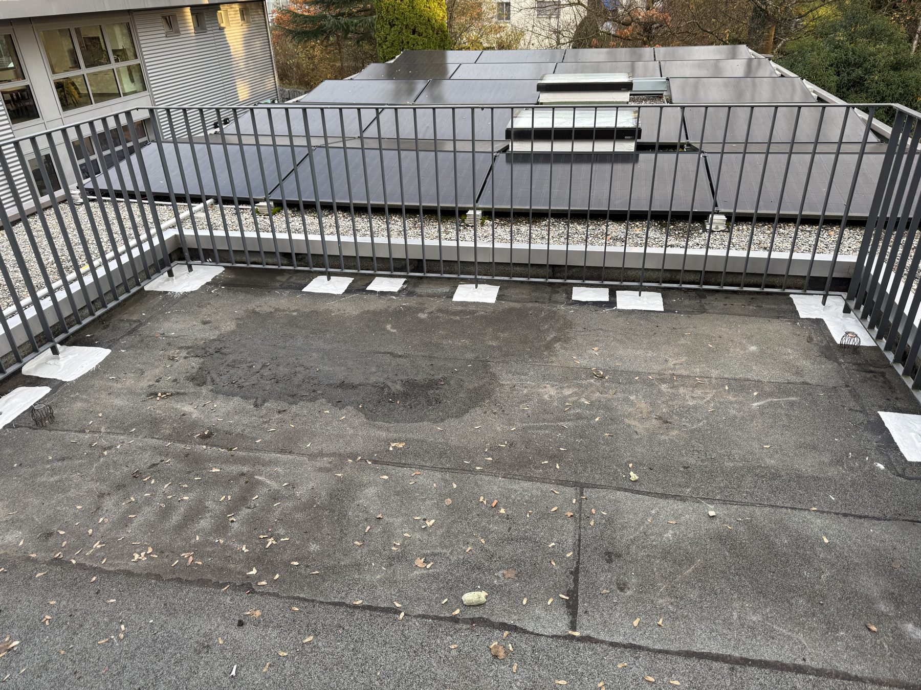 Flachdach Terrasse