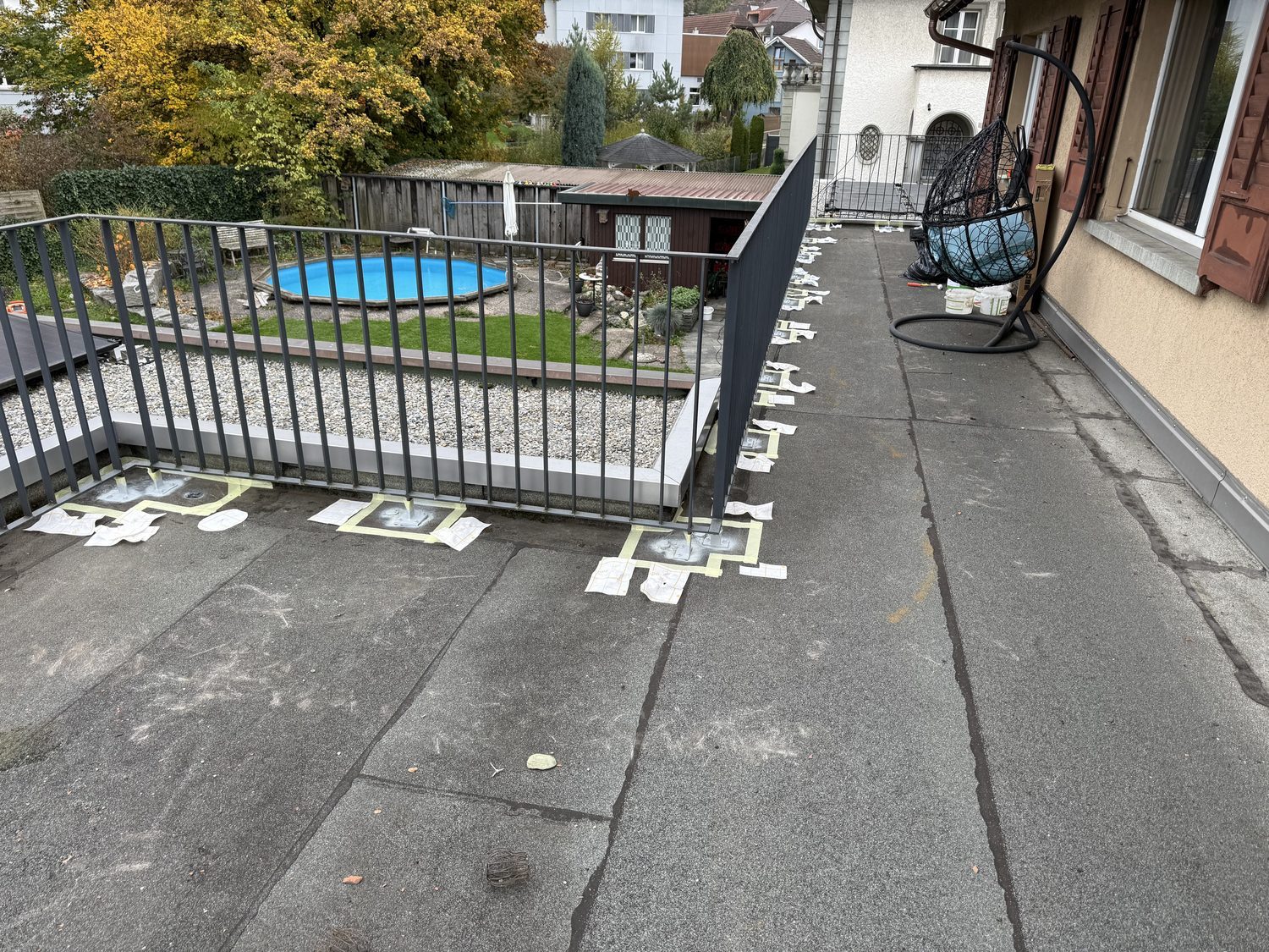 Terrasse Abdichtung